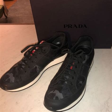 pink prada platform sneakers|prada camouflage sneakers.